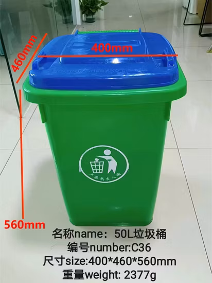 Kunststoff-Spritzguss, 60 l, 100 l, 120 l, 240 l, großer Außenbehälter, Mülleimer, Mülltonne, Müllbehälter, fertige, gebrauchte Form